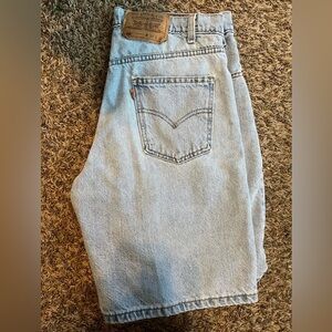 Vintage Orange Tab Levi’s Dad Shorts